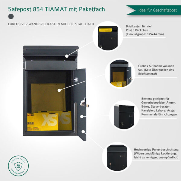 Safepost 854 TIAMAT Briefkasten – Bild 6