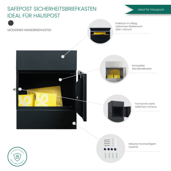 Safepost 11-9 Briefkasten – Bild 7