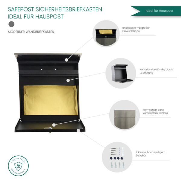 Safepost 12-2 Briefkasten – Bild 7