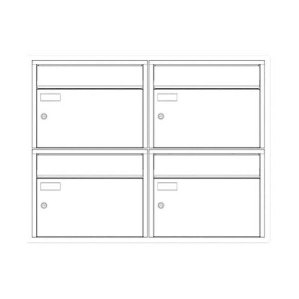 Safepost 910 Wandbriefkasten – Bild 8