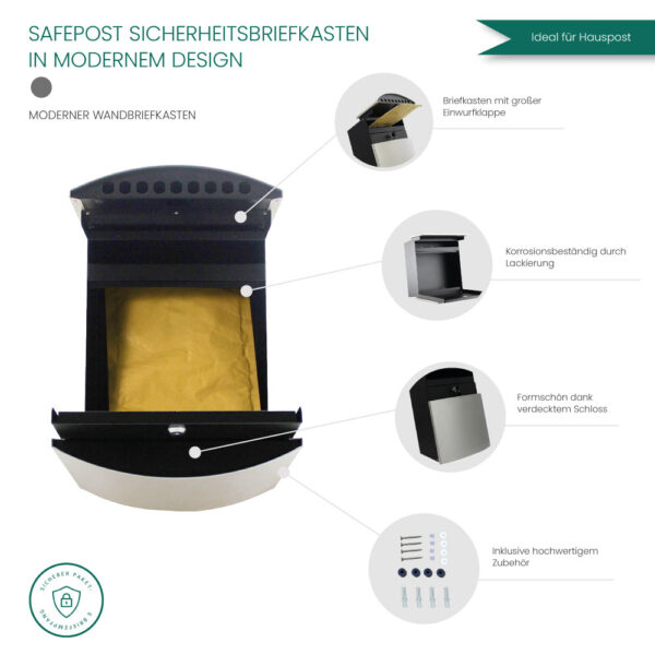 Safepost 12-3 Briefkasten – Bild 7