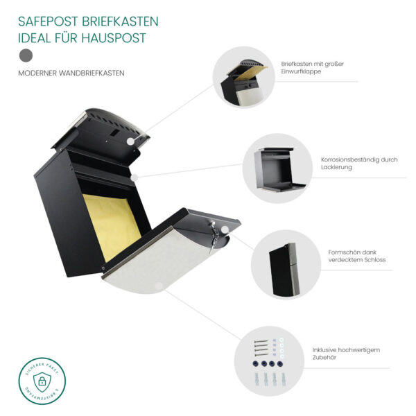 Safepost 12-4 Briefkasten – Bild 5