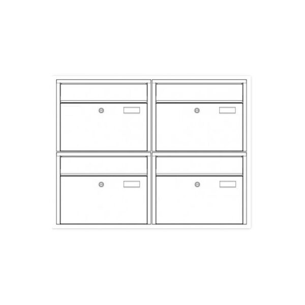 ScanPro 967 Wandbriefkasten – Bild 4
