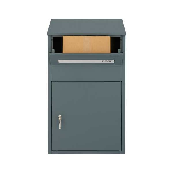 Safepost PK9004PZ Großer Paket-Briefkasten mit Halbzylinder – Bild 6