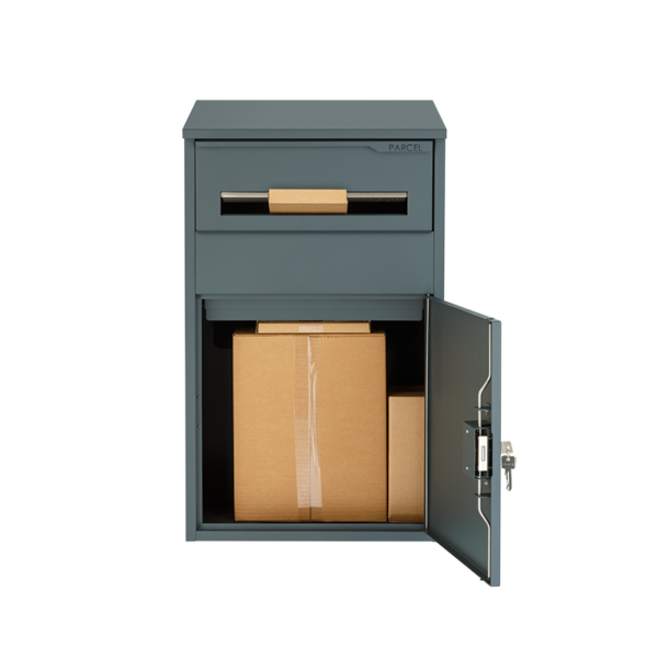 Safepost PK9004PZ Großer Paket-Briefkasten mit Halbzylinder – Bild 9