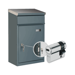 Safepost 854PZ Briefkasten mit Profilzylinder