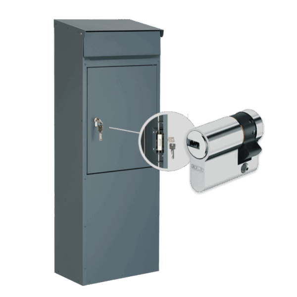 Safepost 855PZ Briefkasten mit Profilzylinder