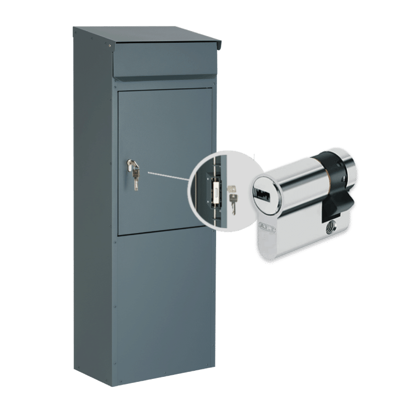 Safepost 855PZ Briefkasten mit Profilzylinder