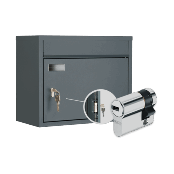Safepost 910PZ Briefkasten mit Profilzylinder
