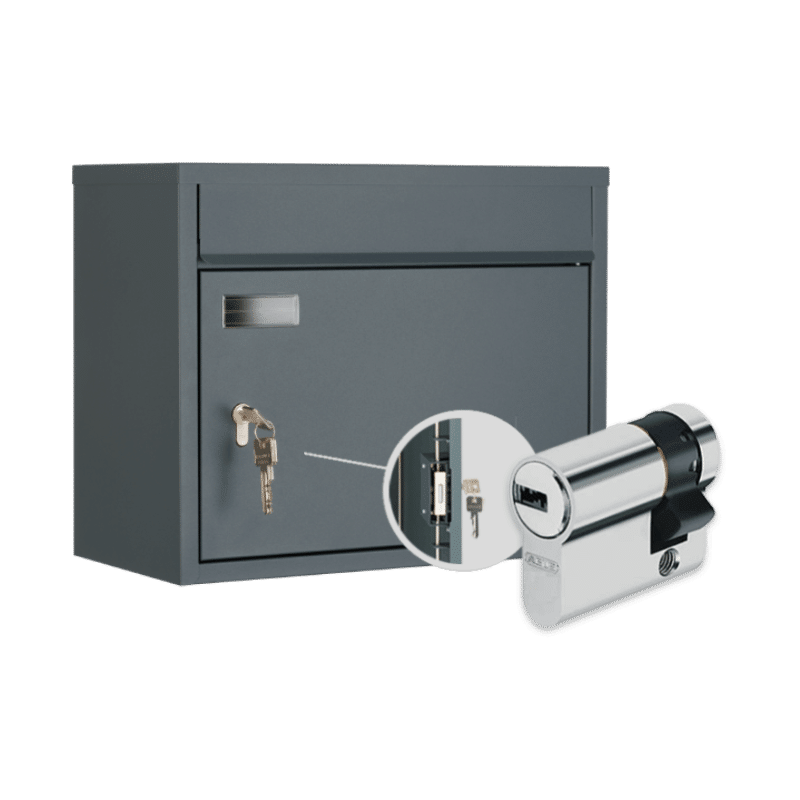 Safepost 910PZ Briefkasten mit Profilzylinder